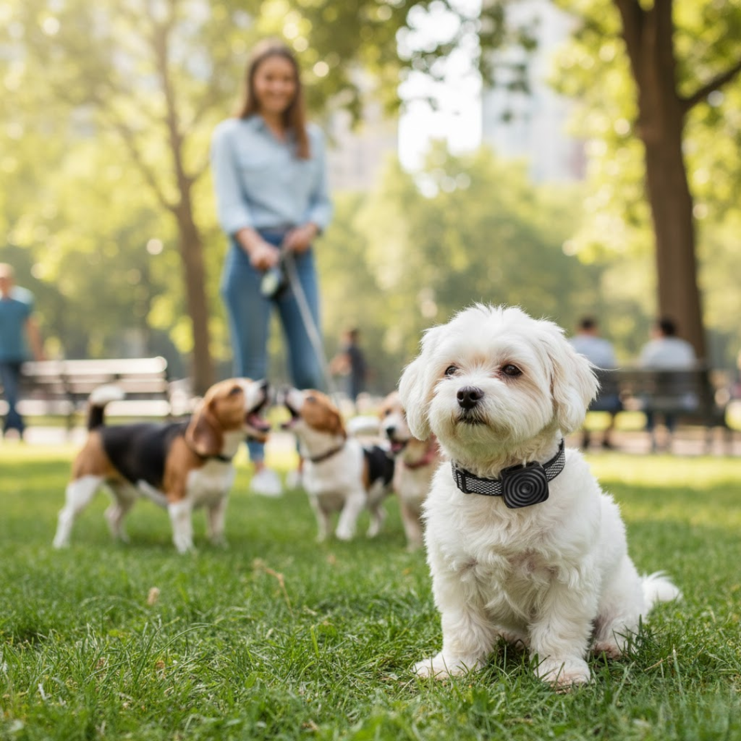 BarkEase | Sanftes Trainingshalsband für kleine Hunde