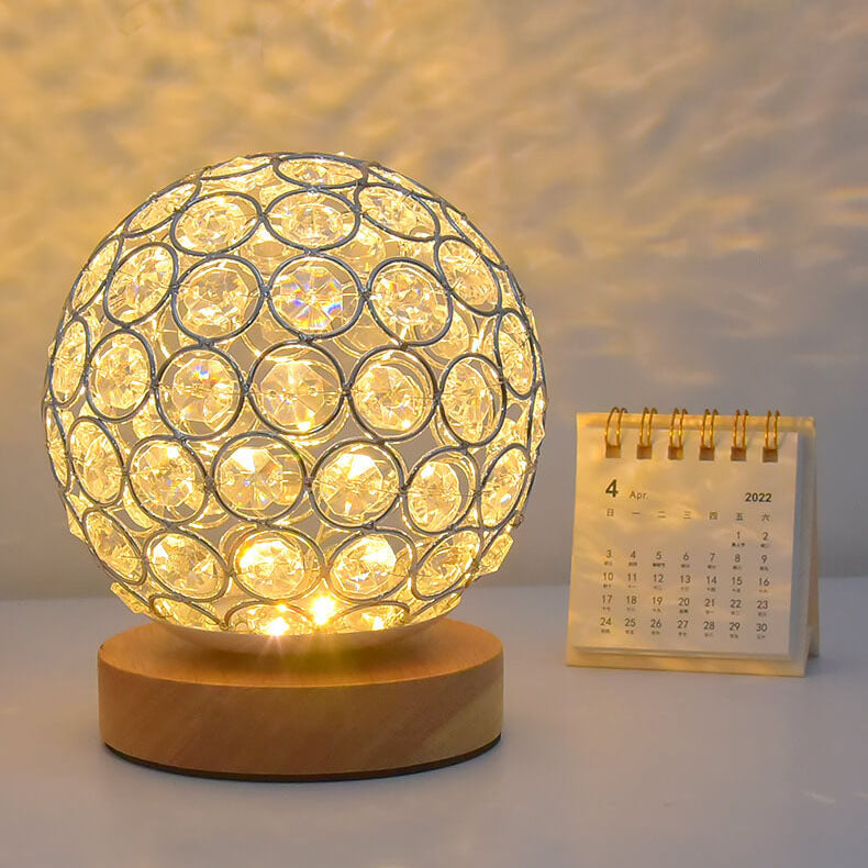 AuraDot | Moderne Minimalistische Runde Tischlampe