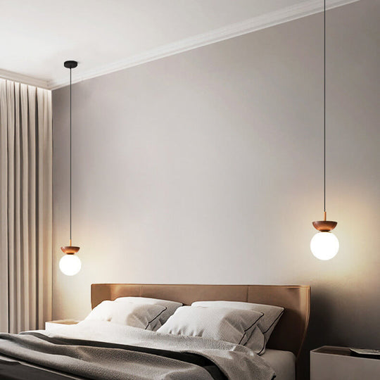 YunaGlow | Stilvolle Holz & Glas Deckenleuchte