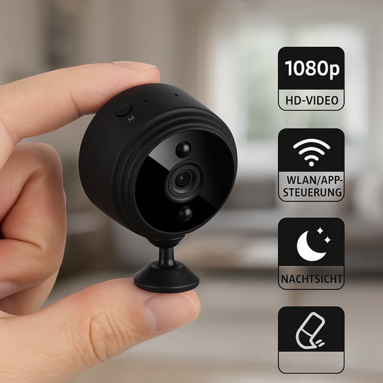 SpyCam | Magnetische 1080p WLAN-Minikamera