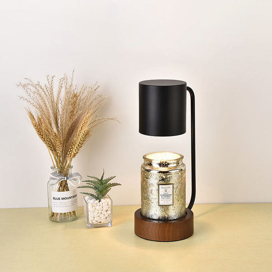 BeamNest | Japanische minimalistische Holz-Timing-Dimm-Tischlampe
