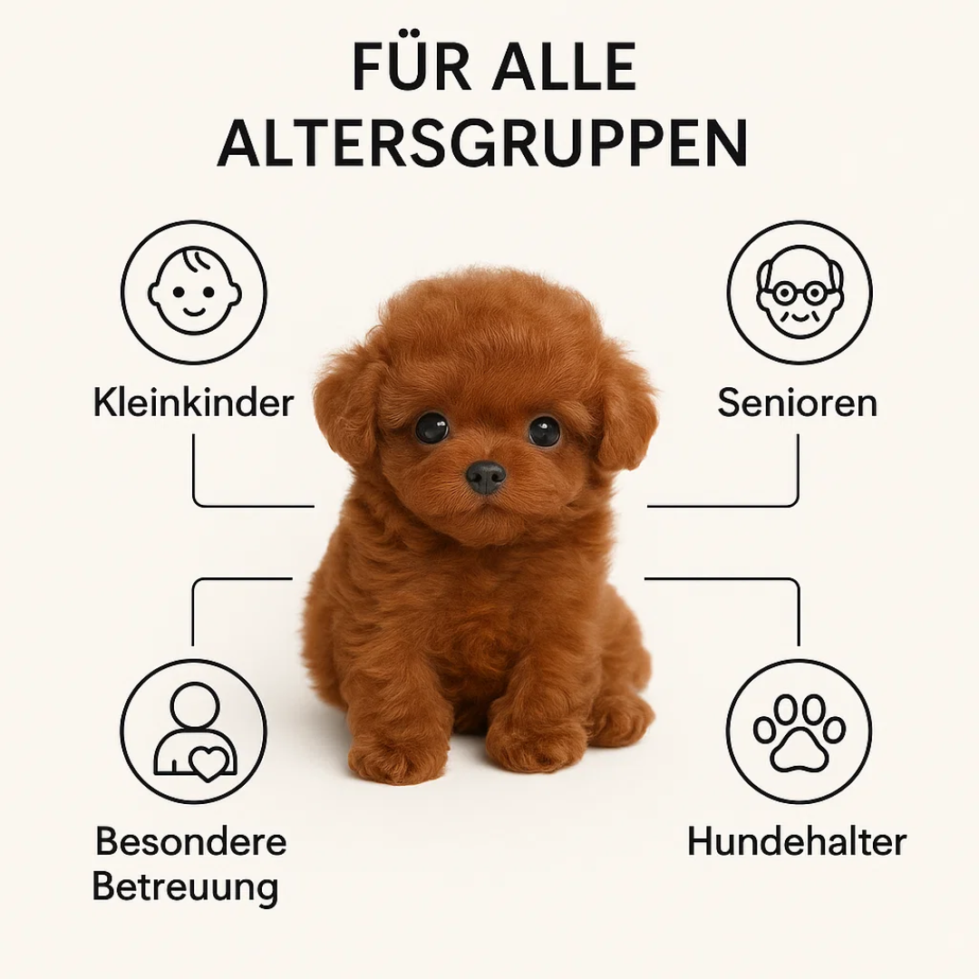 HugDog | Realistischer Teddybaby Lucky
