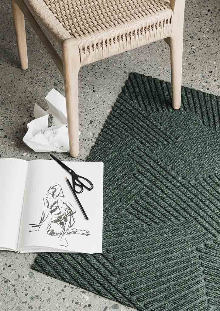 CleanStep | Dauerhaft Rutschfest Sandfänger Fußmatte