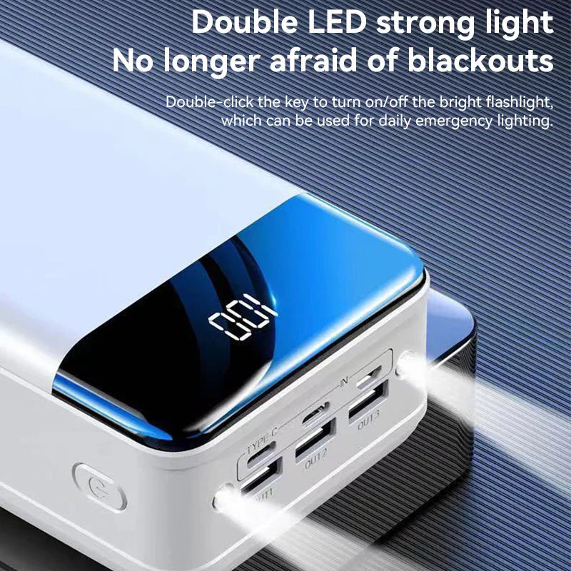 EnerPro | Powerbank mit 50.000mAh & Multi-USB-Ausgängen