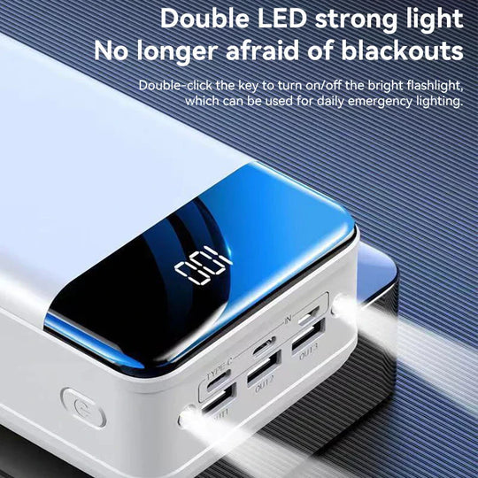 EnerPro | Powerbank mit 50.000mAh & Multi-USB-Ausgängen