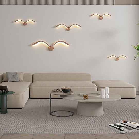 Seaglow | Nordic LED-Wandleuchte in Möwenform