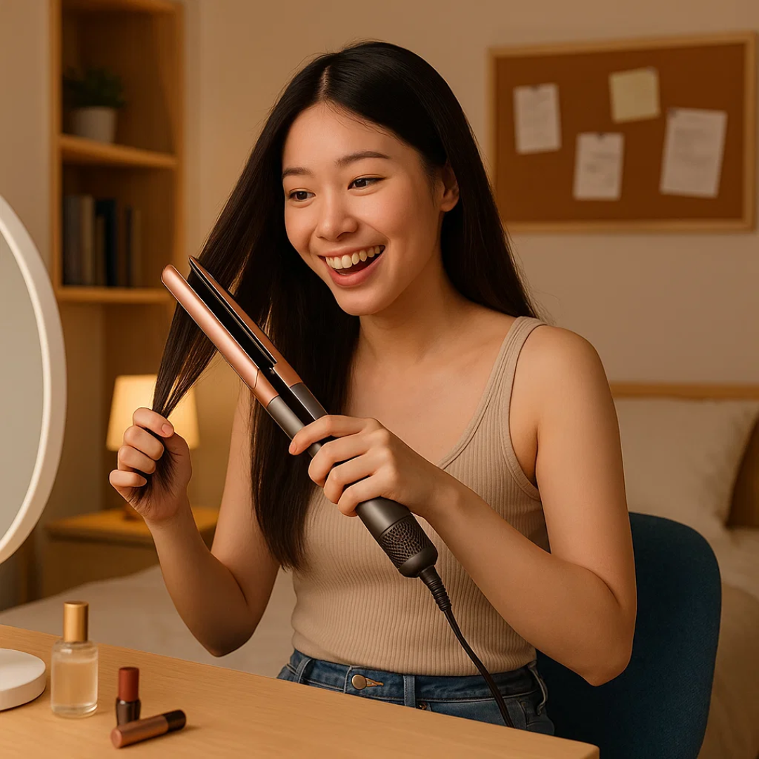StraightStyler | 2-in-1 Föhn- und Glätteisen für müheloses Haarestyling