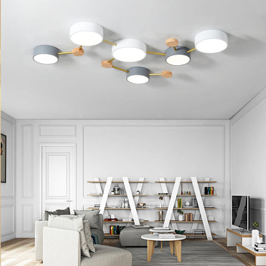ArcoNordic | Massivholz LED-Leuchte im modernen Stil