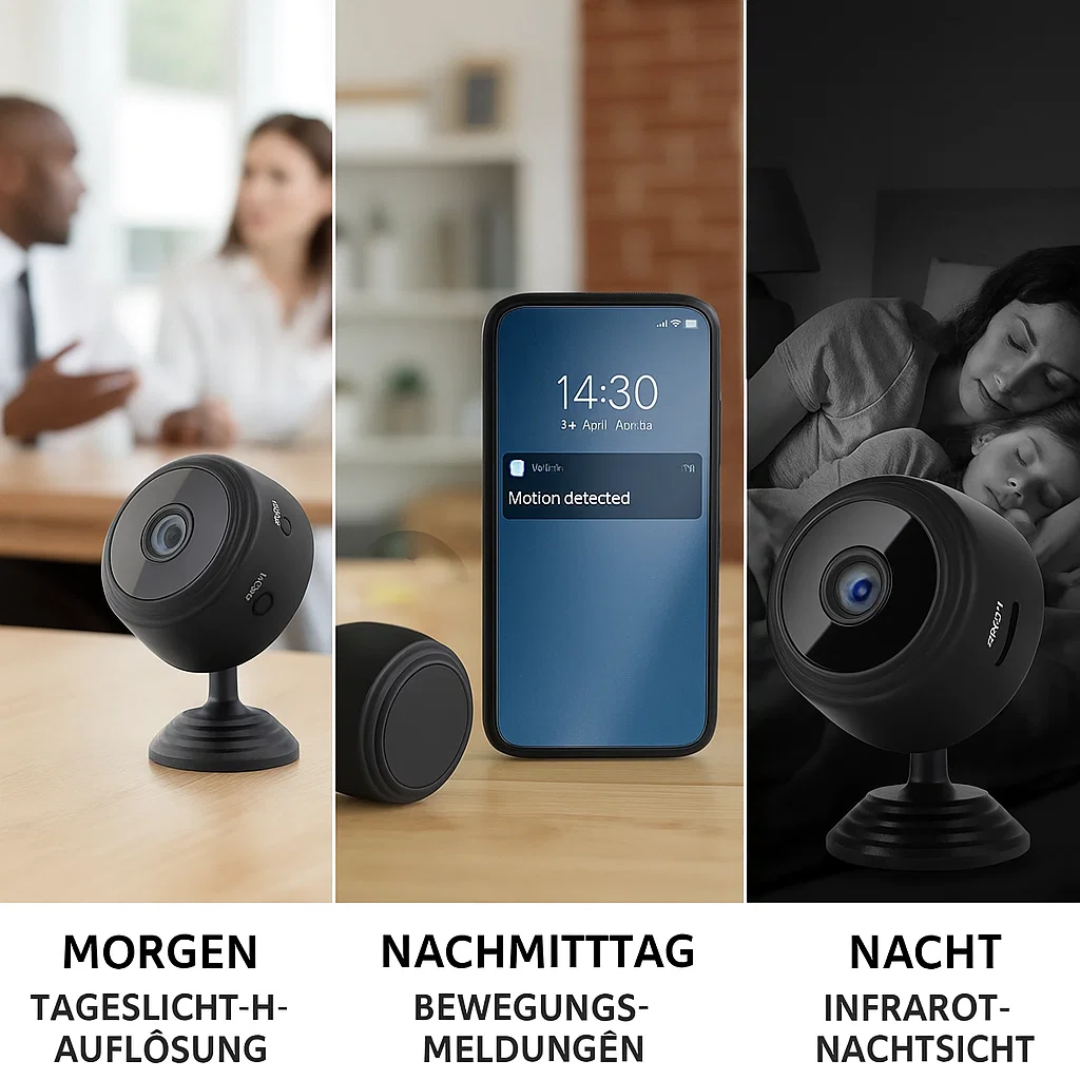 SpyCam | Magnetische 1080p WLAN-Minikamera
