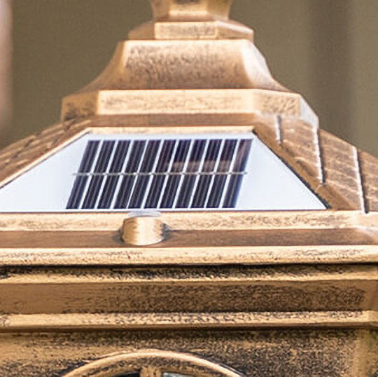 SolarVerve | Antike Wandlampe mit Solartechnologie