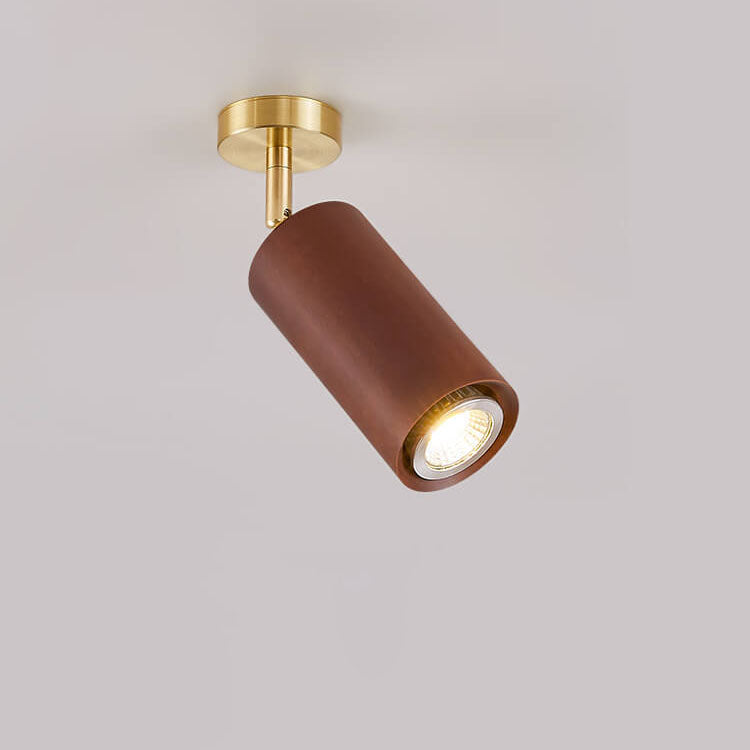 SpotLuxe | Elegante LED-Spots auf Walnussschiene