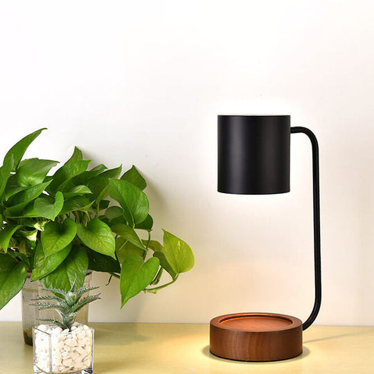 BeamNest | Japanische minimalistische Holz-Timing-Dimm-Tischlampe