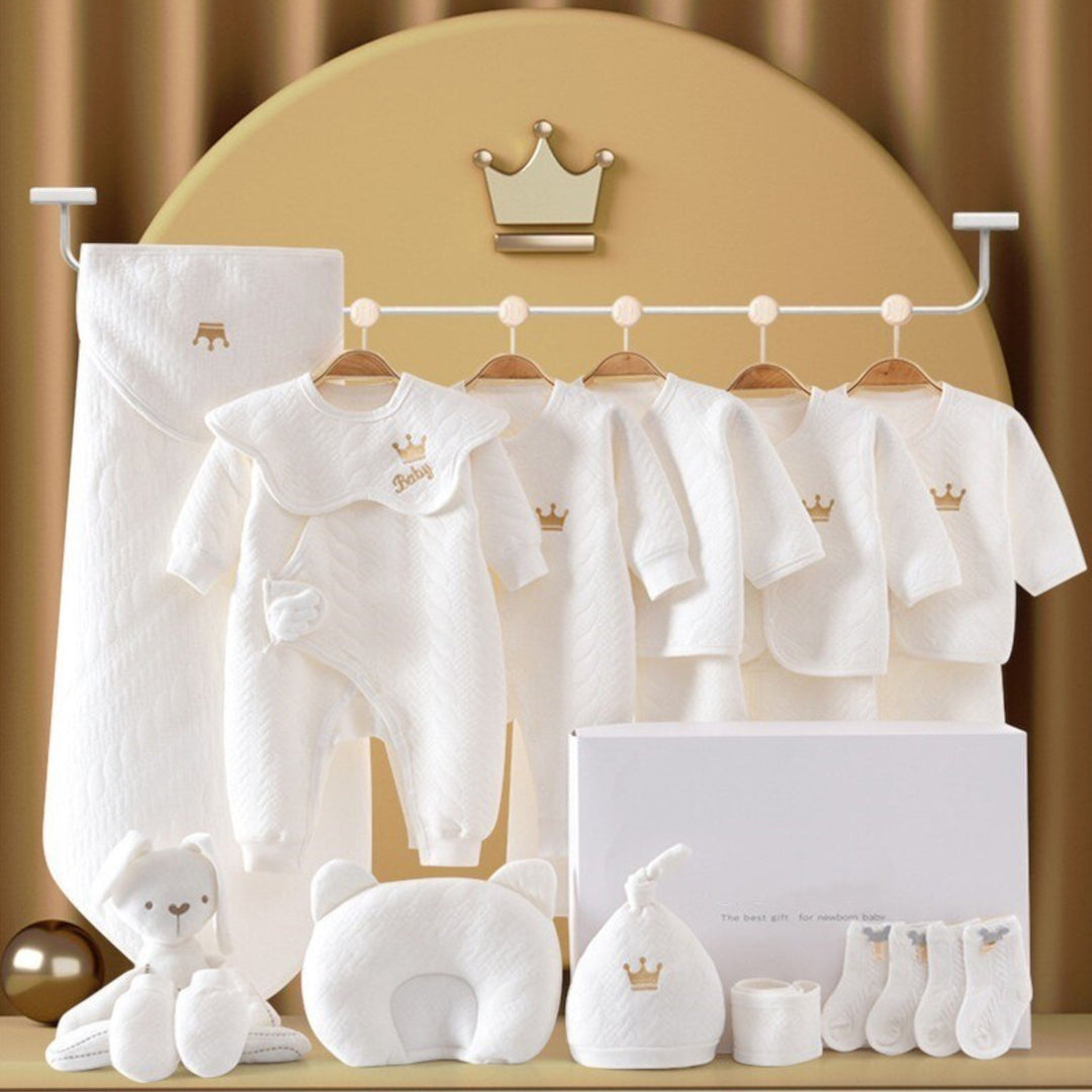 BabyBliss | Luxus Geschenkbox für Neugeborene – Weich & Komplett