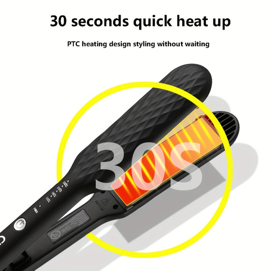 GlamForm | 2-in-1 Stylinggerät für Glätten, Locken & Crimpen