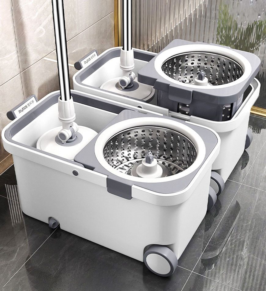 ProClean | Mop-Set – Rotierender Mop & Selbstauswring-Eimer