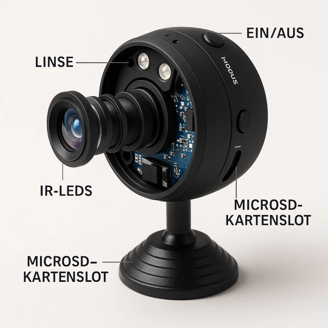 SpyCam | Magnetische 1080p WLAN-Minikamera