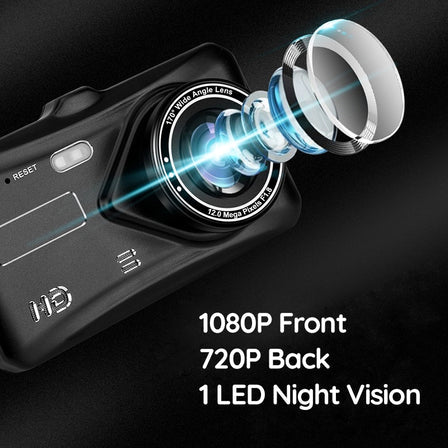 ClearCam | 170° Weitwinkelkamera mit 4" Display