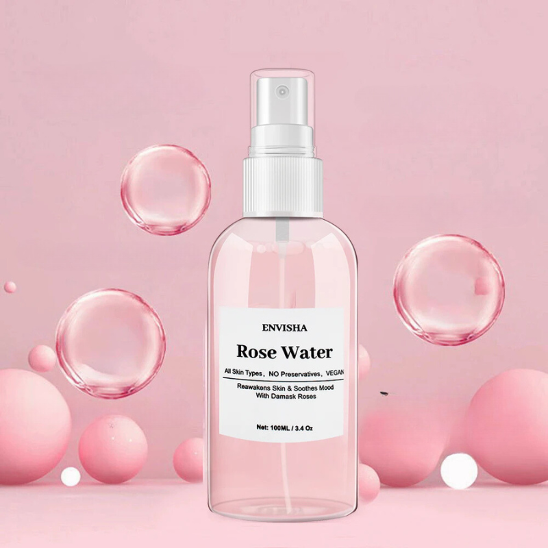 FloralDew | Belebendes Rosenwasser-Serum für Weiche, Elastische Haut
