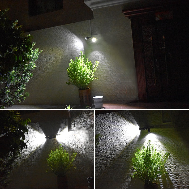 LightSentinel | Superhelle Außen-Motion-Sensor Solar-LED-Leuchten