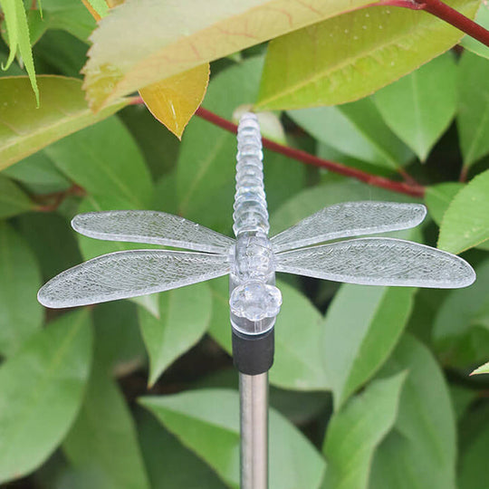 PathWings | Solar Kolibri Schmetterling Libelle Außenhof LED Boden Einbau Weg Licht