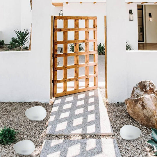 PebbleLux | Modernes LED-Solarlicht aus Glas & ABS