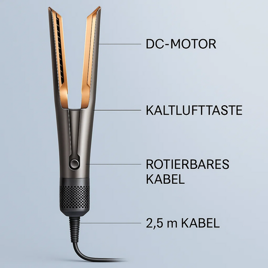 StraightStyler | 2-in-1 Föhn- und Glätteisen für müheloses Haarestyling