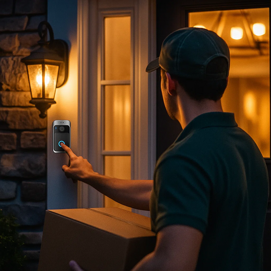 LuxGuard | Kabellose Video-Türklingel mit Akku für ultimative Sicherheit