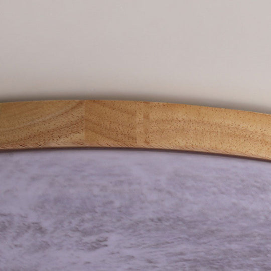 NordLuna | Holz-Acryl Lampe mit integriertem LED-Licht