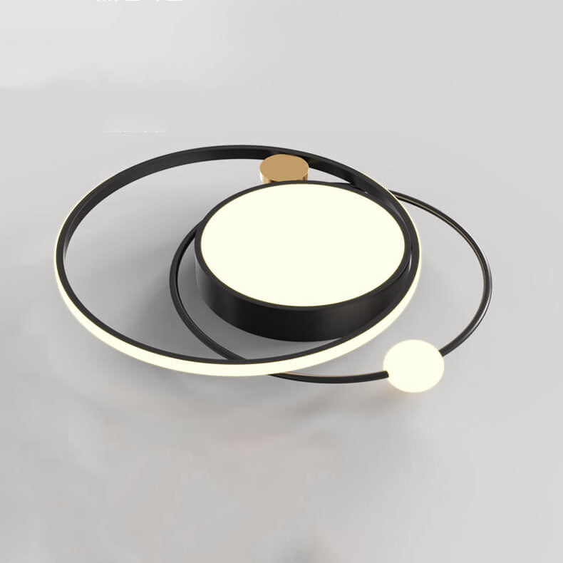 CircleLux | Nordic Round Circle LED Deckenleuchte bündig montiert