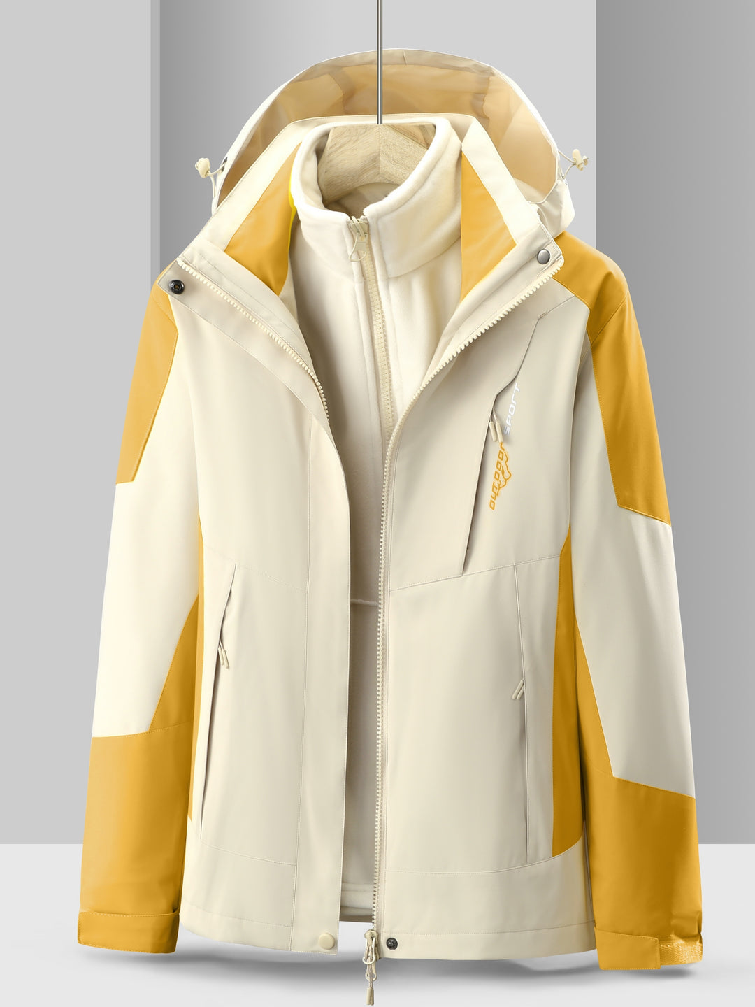 Erika | Damen Skijacke – 3-in-1 Design mit Innenfutter