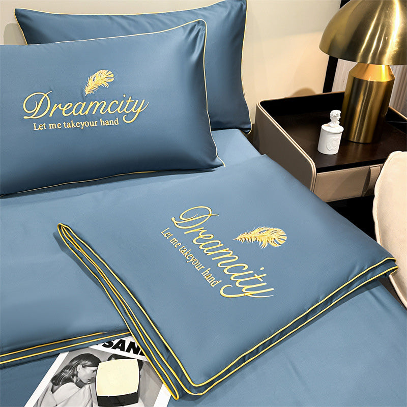 CoolDream | Atmungsaktive Eisseiden-Bettdecke