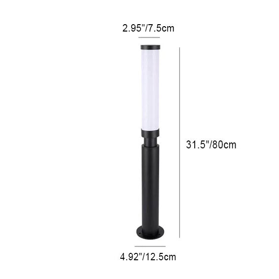 PathBeam | Moderne Acryl wasserdichte kreative Lippenstift-Design LED Außenrasenstehlampe