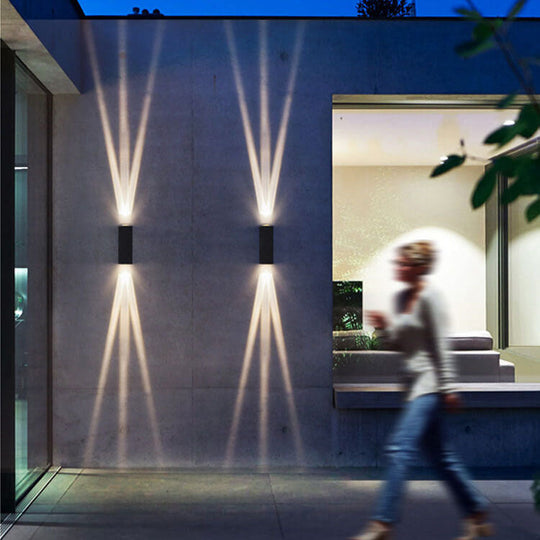 UrbanTwin | Elegante LED-Fassadenleuchte mit 10W Leistung