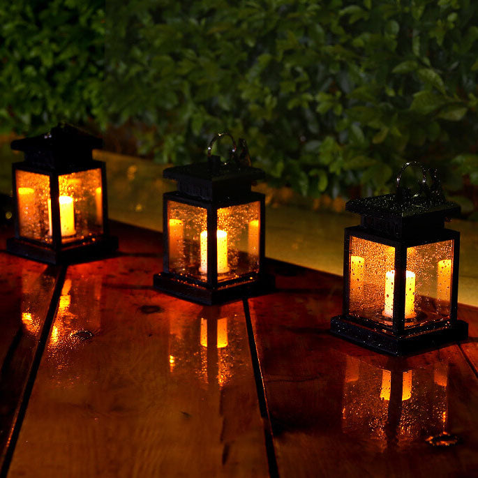 SolarNostalgia | Wetterfeste LED-Laterne im Retro-Look