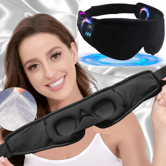 DreamBeat | Bluetooth Schlafmaske – Musik & Komfort für tiefe Entspannung