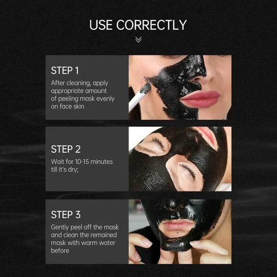 FreshPure | Blackhead Remover Peel-Off Maske für strahlende Haut