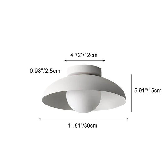 HaikuShine | Dezente Semi-Flush Lampe im Zen-Design