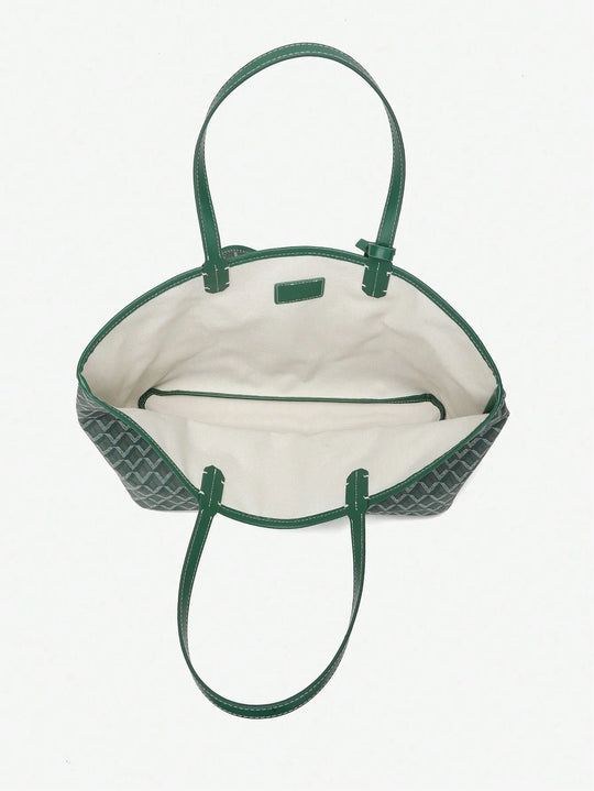 TrendTote | Damen PVC Schultertasche – Leicht & Praktisch für Alltag