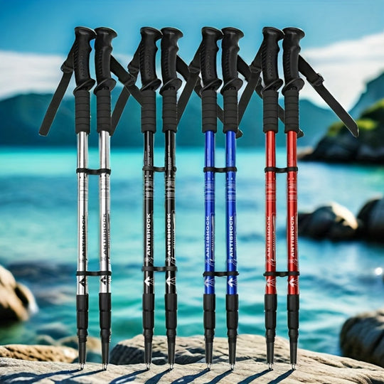 SummitLock | Profi-Wanderstöcke 2er-Set – Verstellbar & Robust