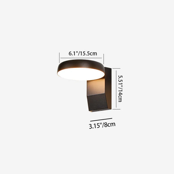 MotionLume | Minimalistische Wandlampe mit IP65 Schutz