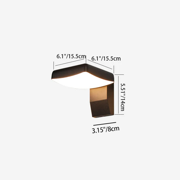 MotionLume | Minimalistische Wandlampe mit IP65 Schutz