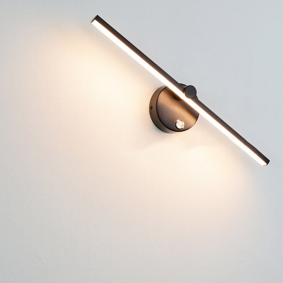 AlumaGlow | Wandlampe mit langem LED-Lichtstreifen