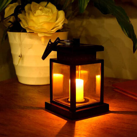SolarNostalgia | Wetterfeste LED-Laterne im Retro-Look