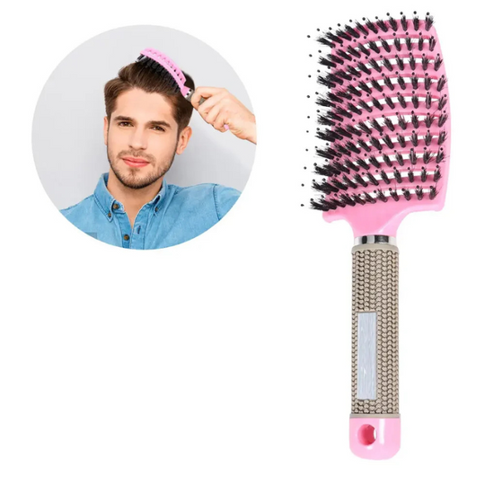 SilkyDetangle | Borsten- & Nylon-Haarbürste für müheloses Styling