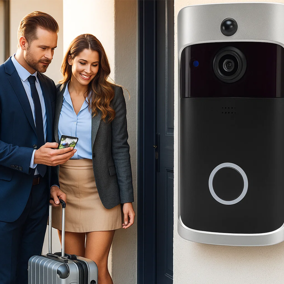 LuxGuard | Kabellose Video-Türklingel mit Akku für ultimative Sicherheit