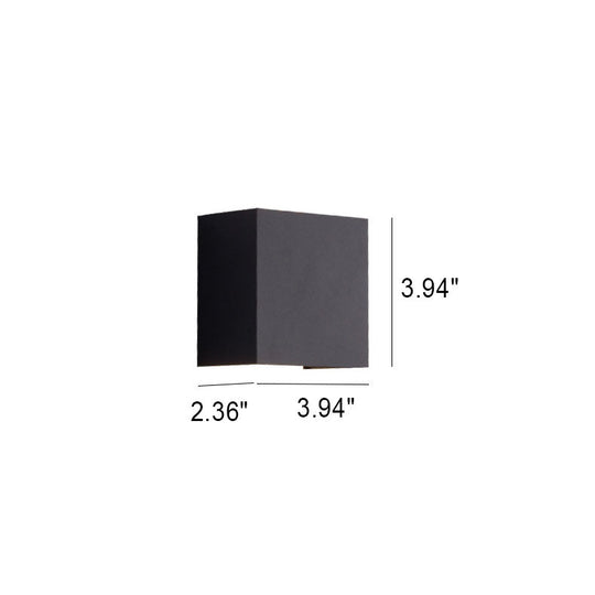 GlowSquare | Stilvolle LED-Wandleuchte für Garten & Zaun