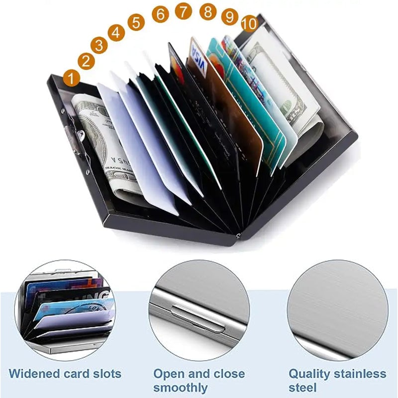 AuraCard | Kartenetui – RFID-Schutz aus Edelstahl