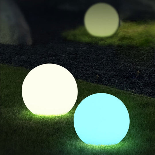 GartenHalo | Sphärische LED-Leuchte mit Solarenergie