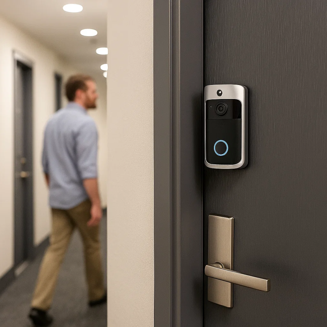 LuxGuard | Kabellose Video-Türklingel mit Akku für ultimative Sicherheit