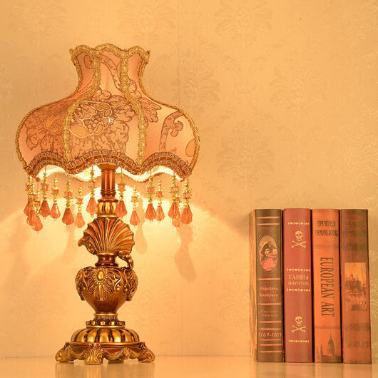 PeachLuxe | Europäische Stofflampe mit Charme